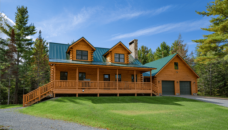 New Hampshire Log Cabin